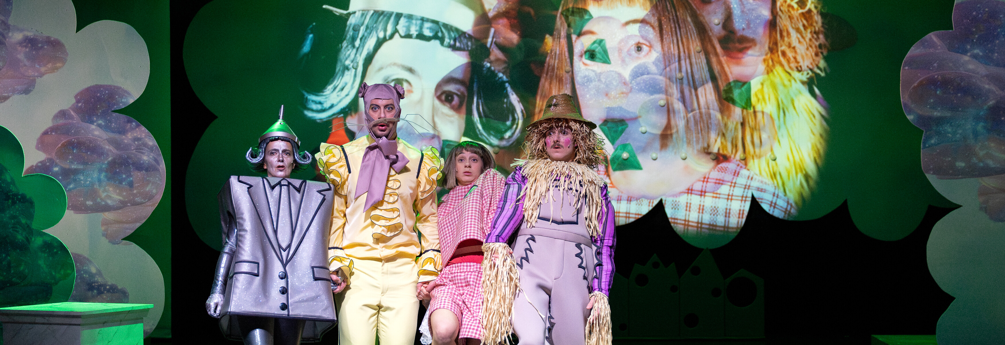 Der Zauberer von Oz | Familienstück von Sergej Gößner nach dem Kinderbuch von Lyman Frank Baum, Theater Lüneburg, Foto: G2 Baraniak