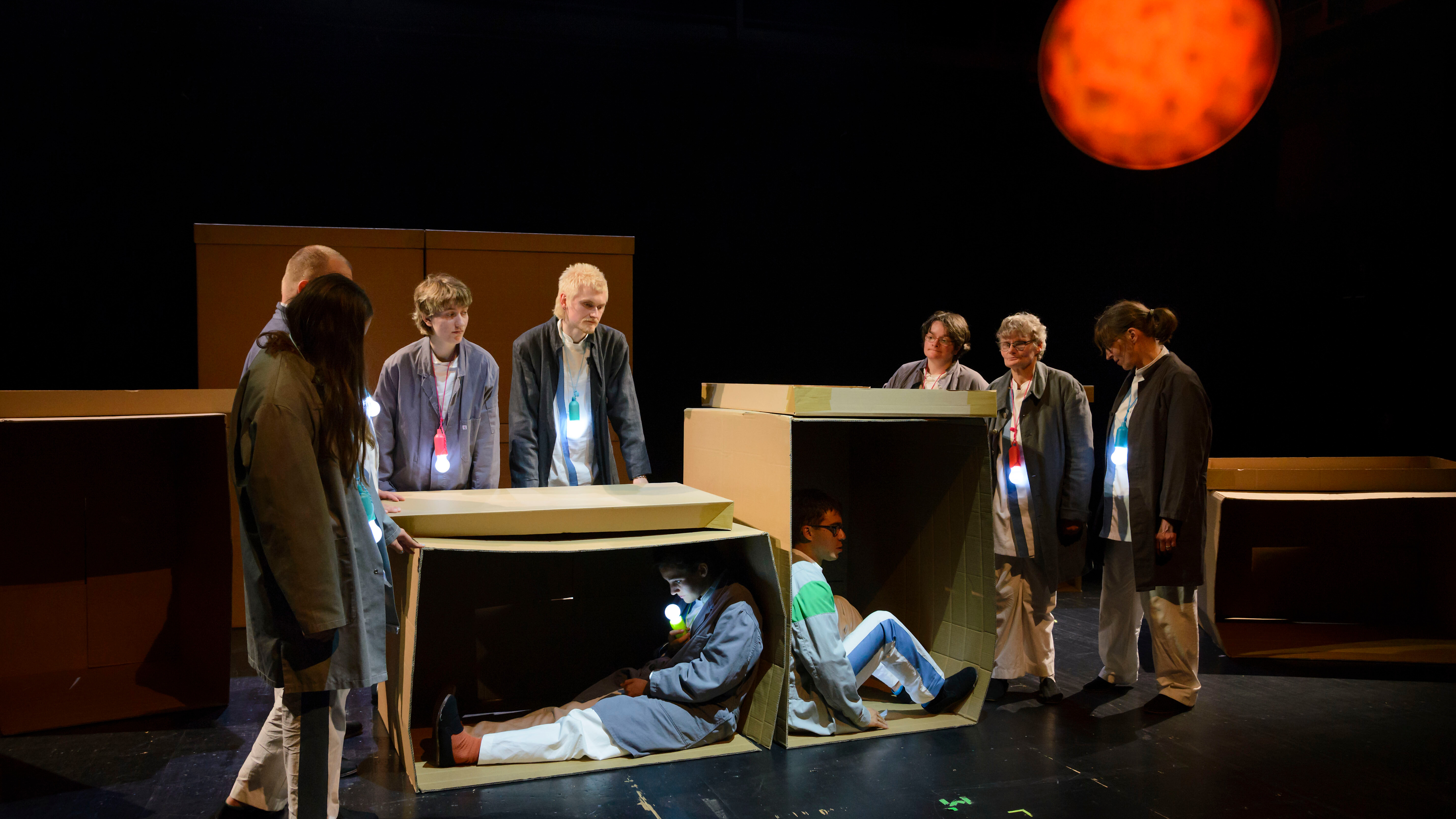 "Arsch macht mobil", Aufführung des TheaterLabors im TamTam