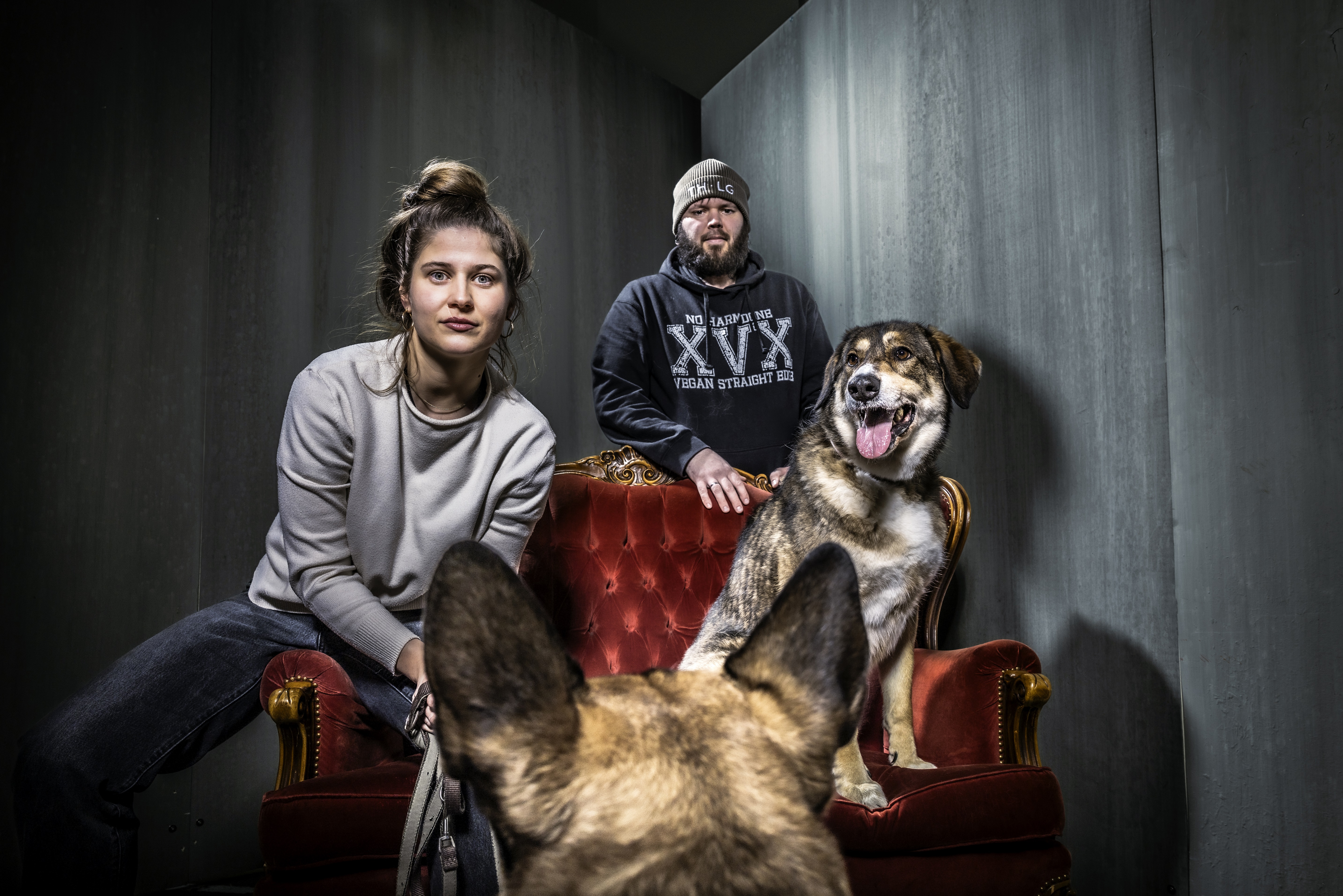 Elisa Reining, Emil,  Dennis und Asti, Foto: Jochen Quast