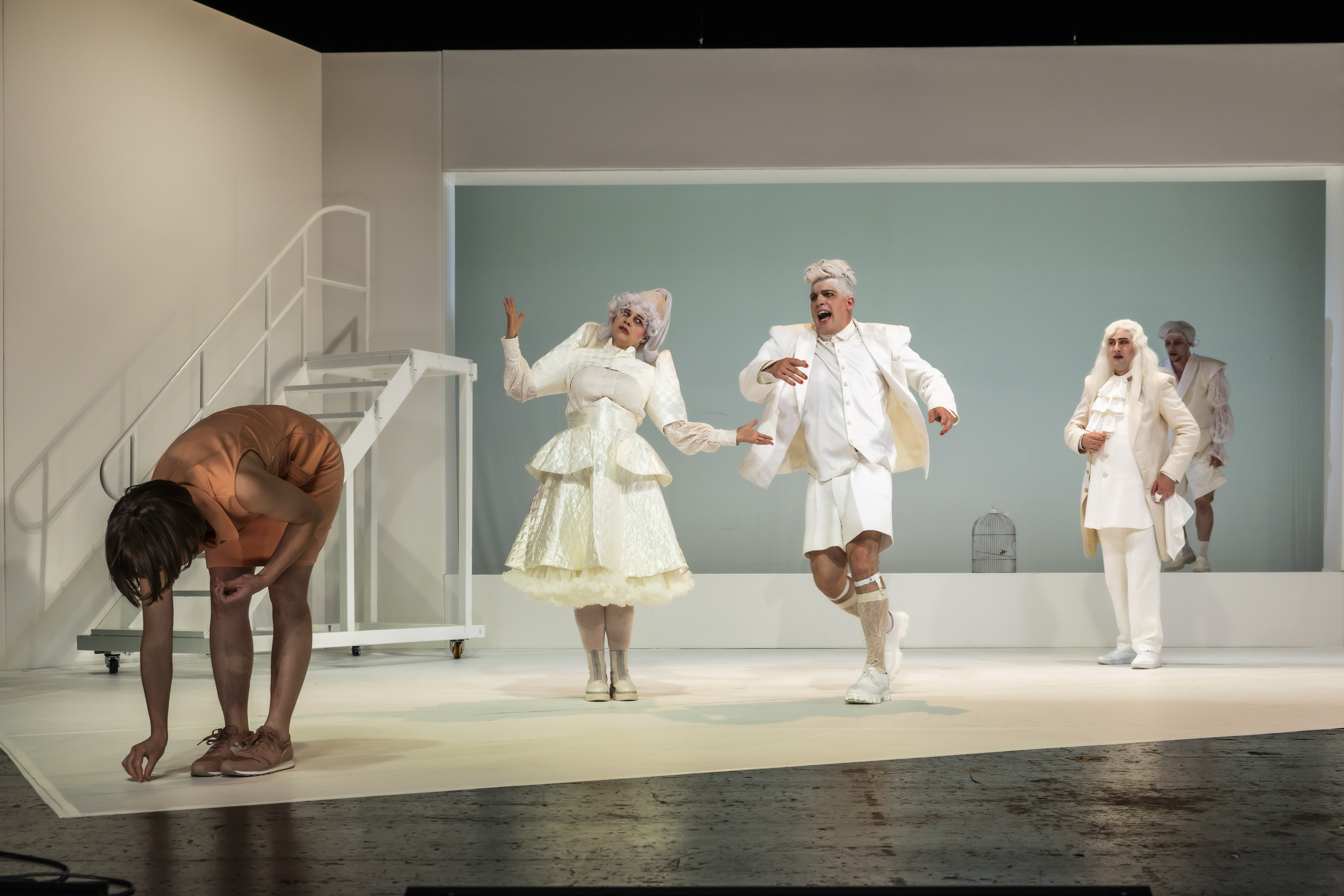 Yvonne, Prinzessin von Burgund, Schauspiel von Witold Gombrowicz im Theater Lüneburg, Foto: Jochen Quast