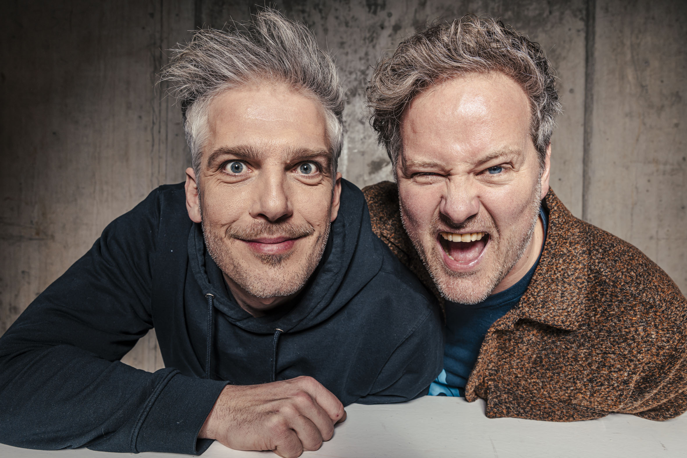 Gregor Müller und Philip Richert, Foto: Jochen Quast. Gregor Müller und Philip Richert, Foto: Jochen Quast.