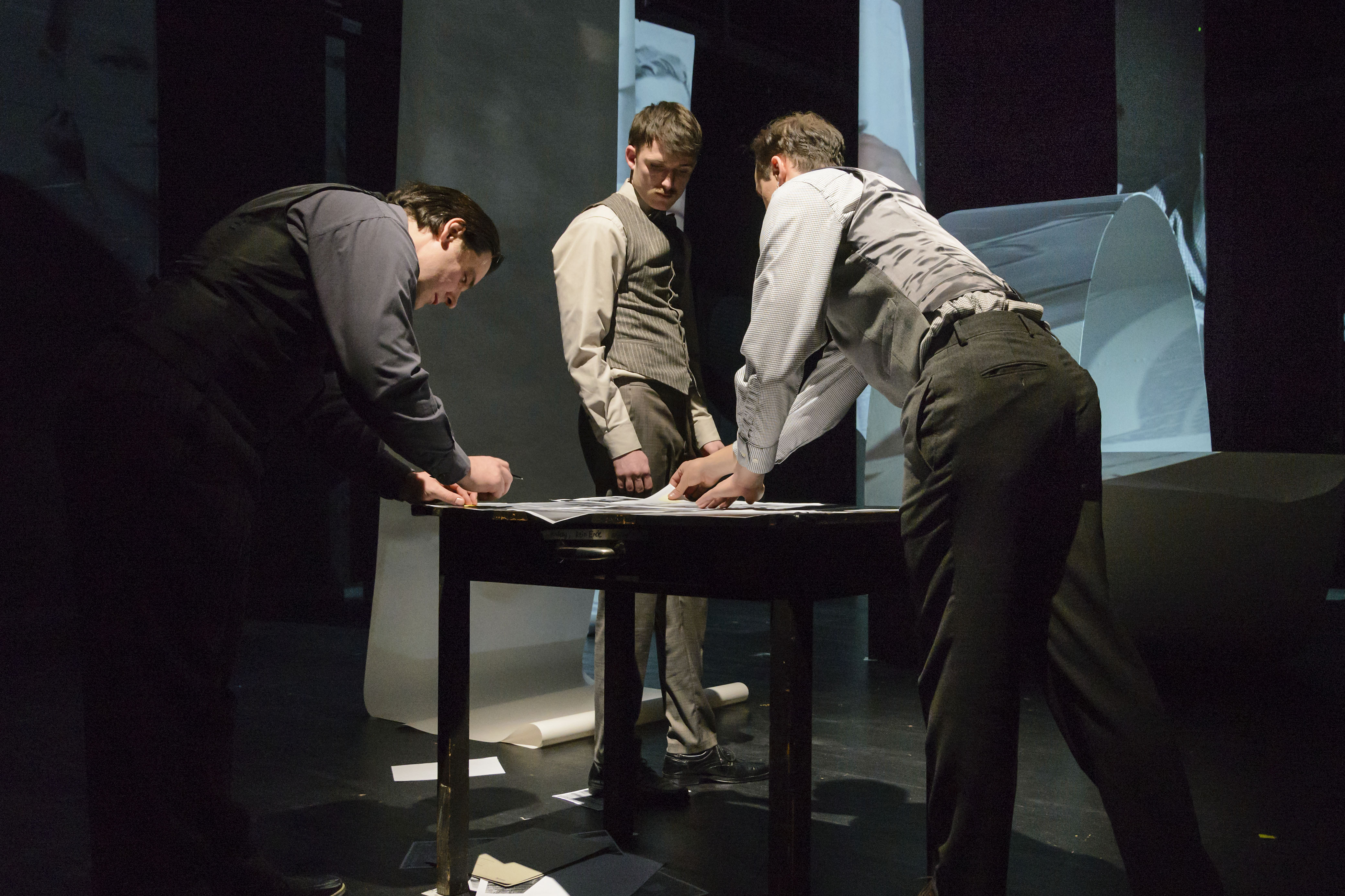 Anfang - kein Ende | Ein Lüneburger Rechercheprojekt zum ersten Bergen-Belsen-Prozess und dem letzten großen Auschwitz-Prozess um Oskar Gröning, Foto: Nicolai Stephan.