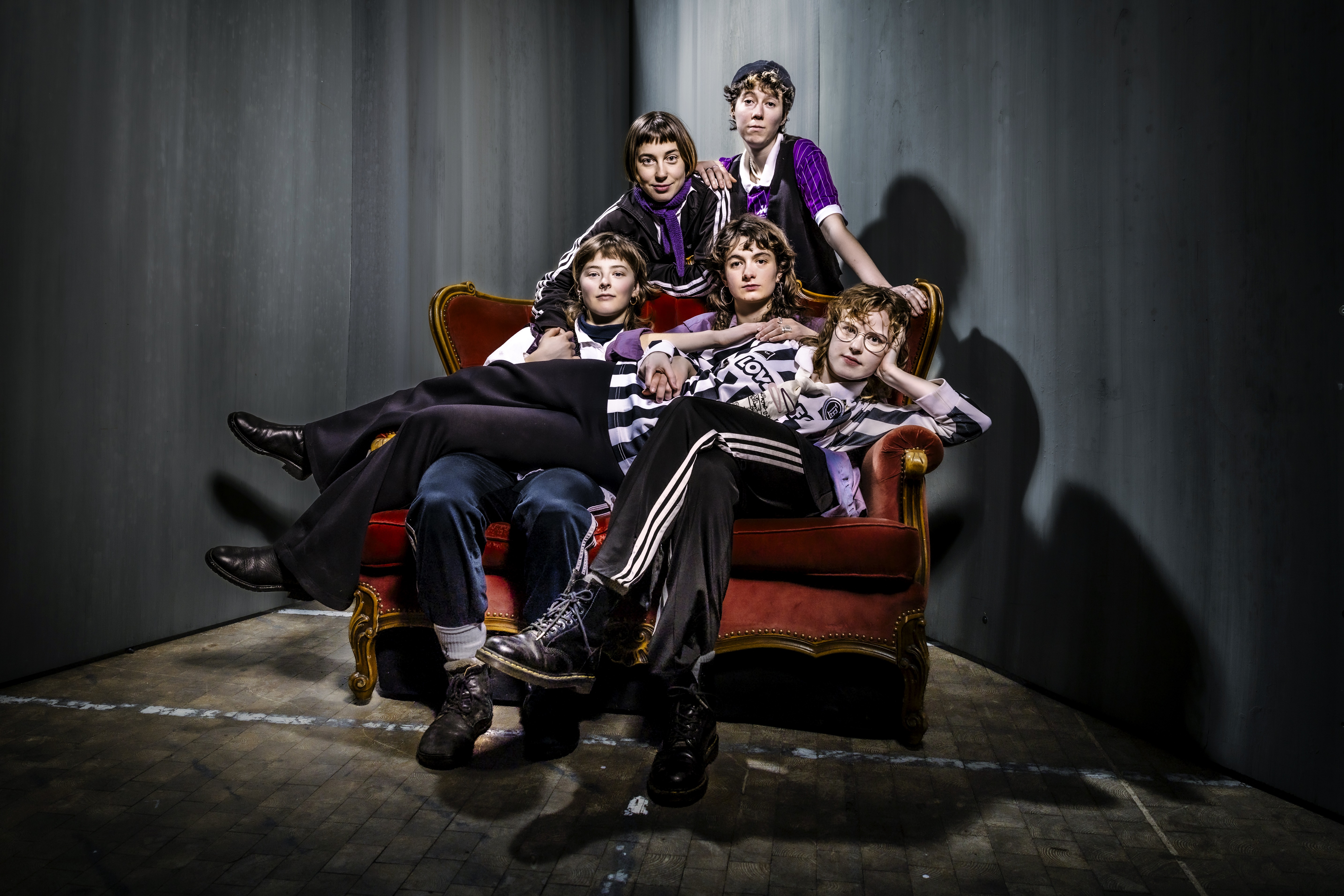 Hannah Rang und ihre WG-Mitbewohnerinnen, Foto: Jochen Quast