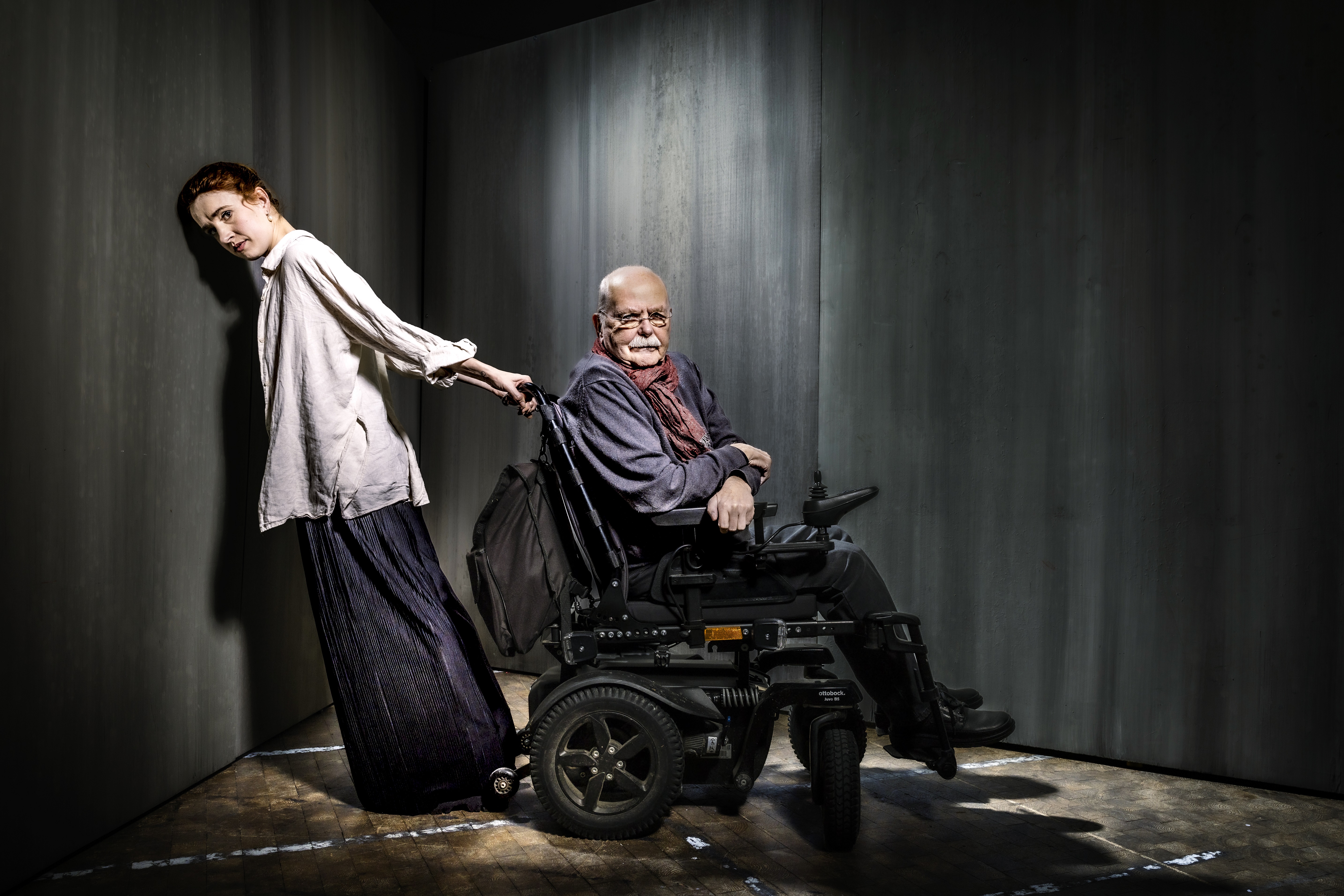 Rhea Gubler und ihr Nachbar, Foto: Jochen Quast
