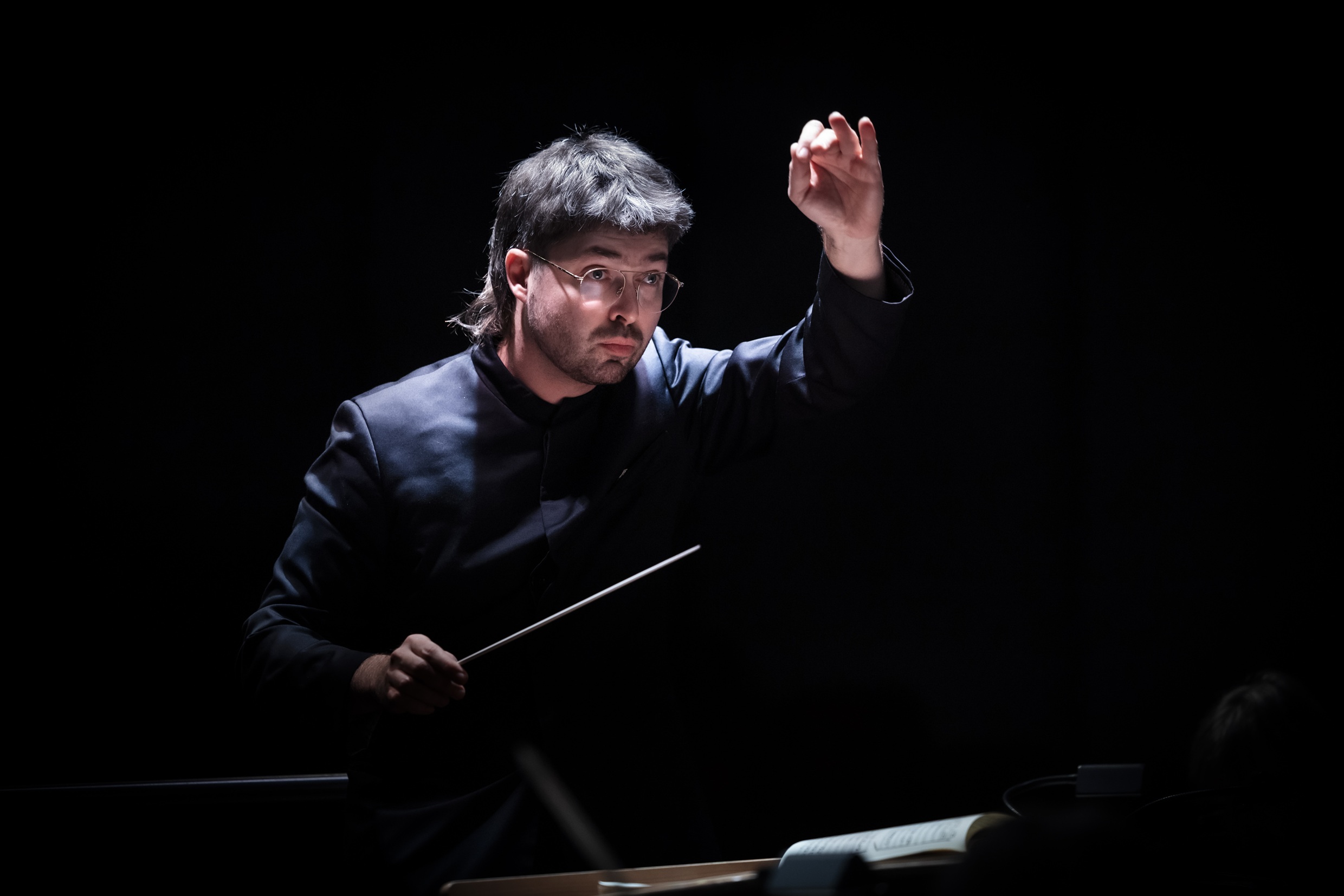 Gaudens Bieri dirigiert, Foto: Jochen Quast Gaudens Bieri dirigiert, Foto: Jochen Quast