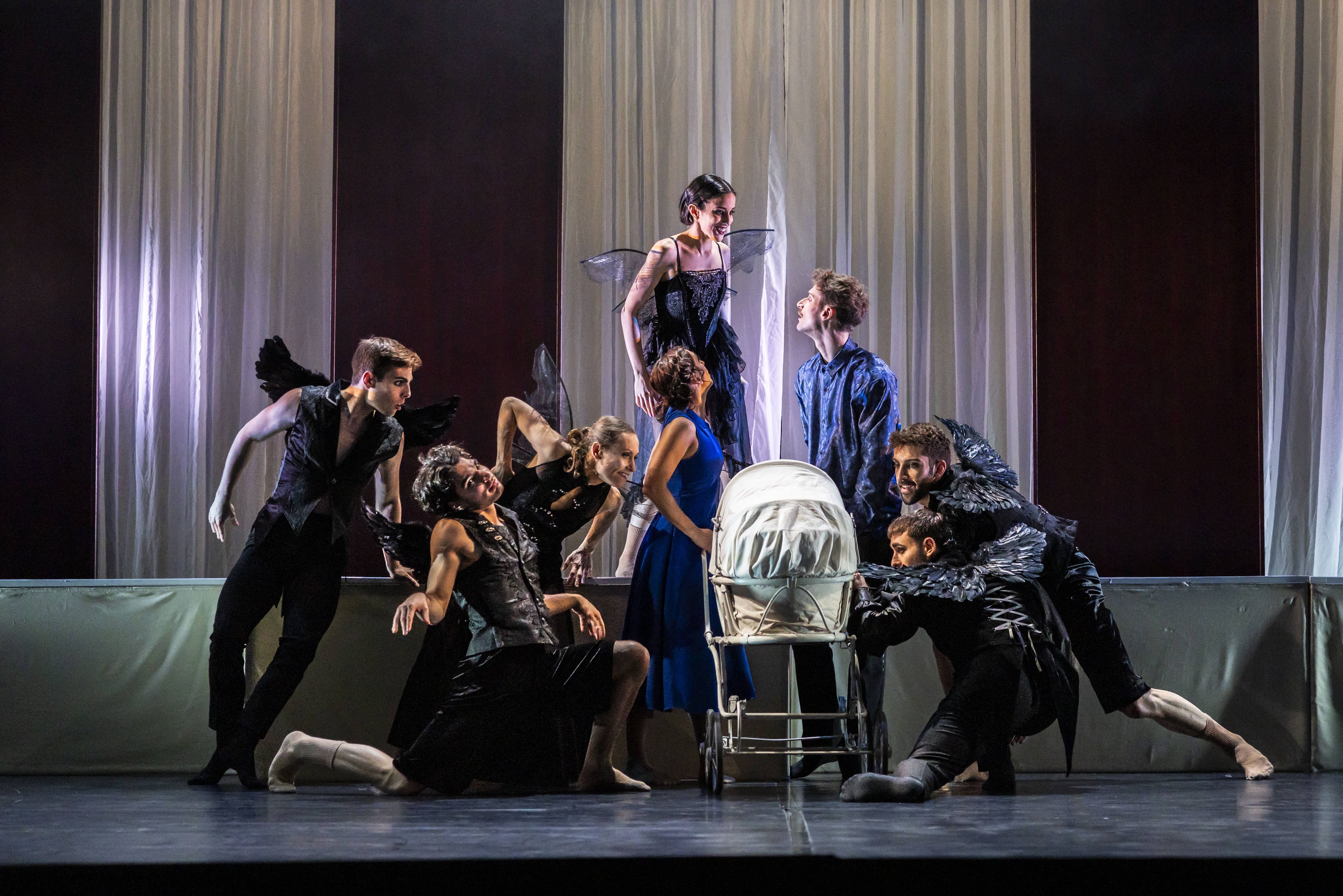 Und fiel in einen tiefen Schlaf im Theater Lüneburg, Foto: Jochen Quast Und fiel in einen tiefen Schlaf im Theater Lüneburg, Foto: Jochen Quast