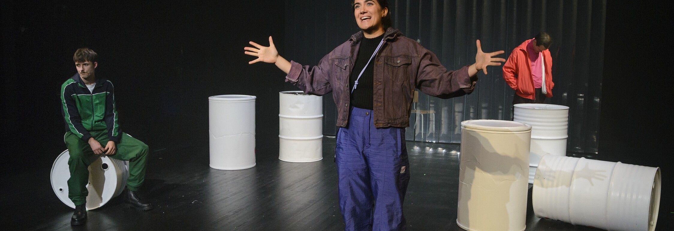 Wegklatschen. Den Aufstand übe | Schauspiel von Sergej Gößner, Foto: Nicolai Stephan