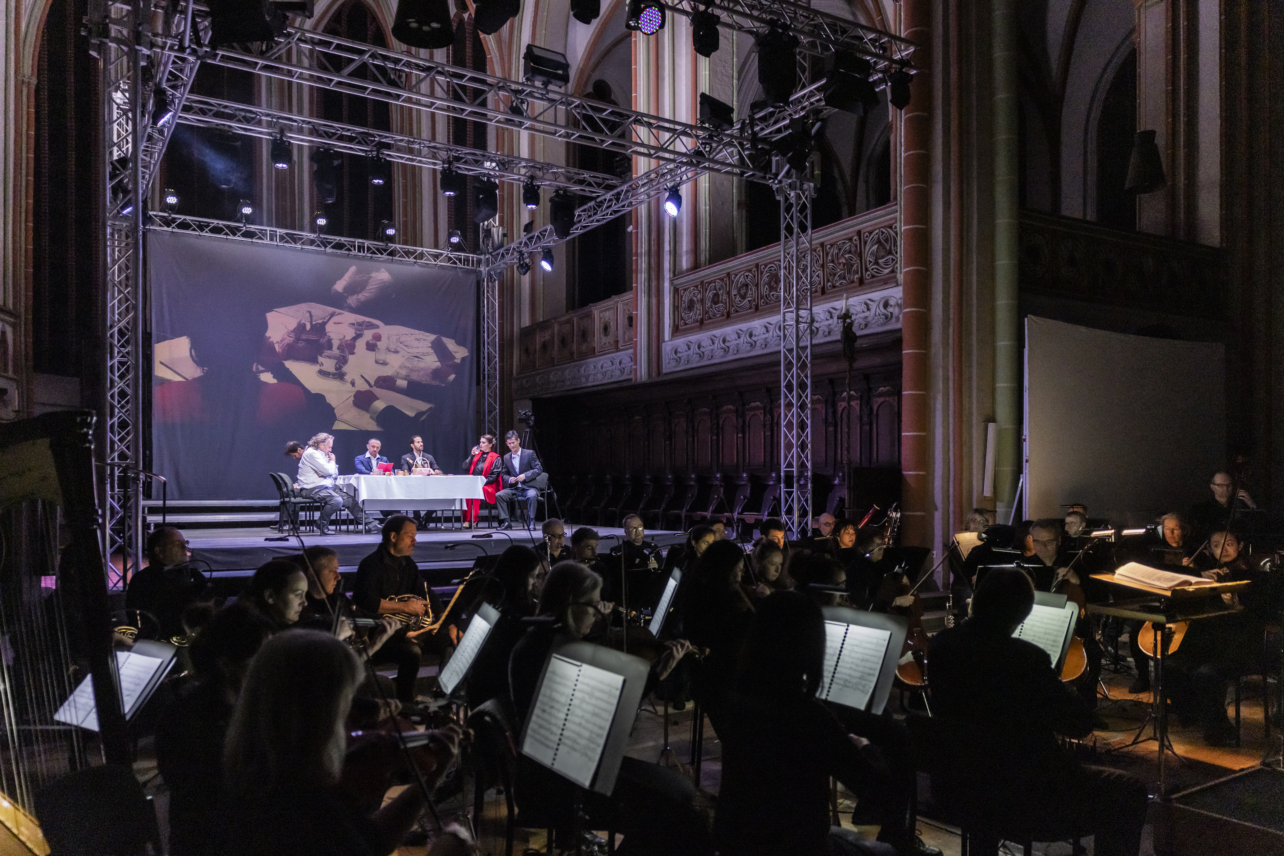 Tosca | Musikdrama in drei Akten von Giacomo Puccini am Theater Lüneburg, Foto: Jochen Quast Tosca | Musikdrama in drei Akten von Giacomo Puccini am Theater Lüneburg, Foto: Jochen Quast