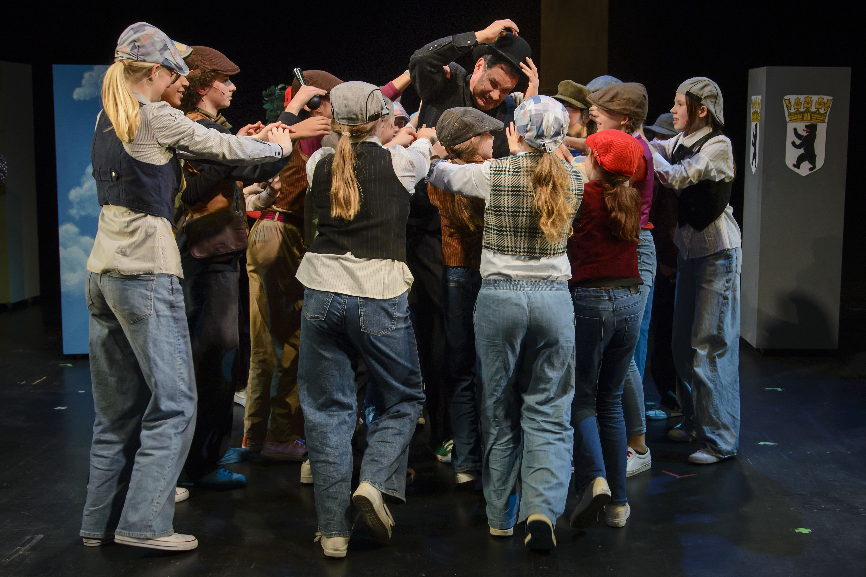 Szene aus "Emil und die Detektive" , Foto: Nicolai Stephan.