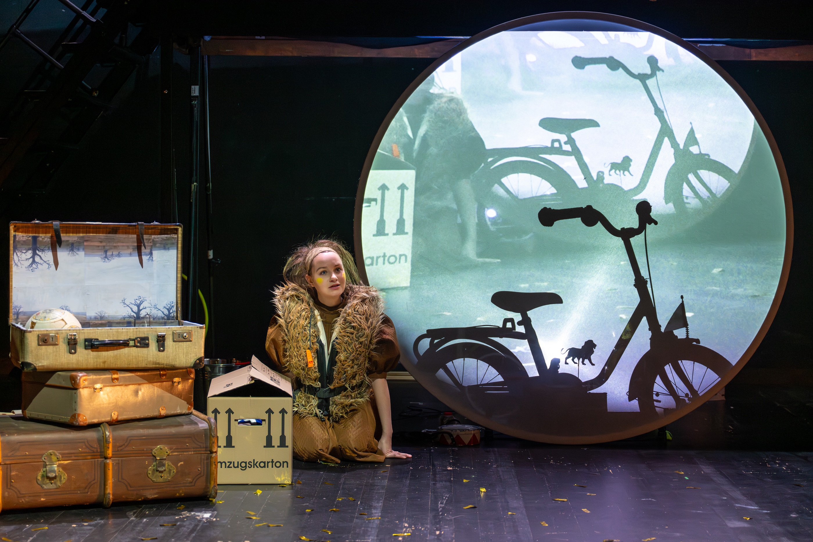 Löwenherzen | Schauspiel von Nino Haratischwili | 10+  im Theater Lüneburg, Foto: G2 Baraniak