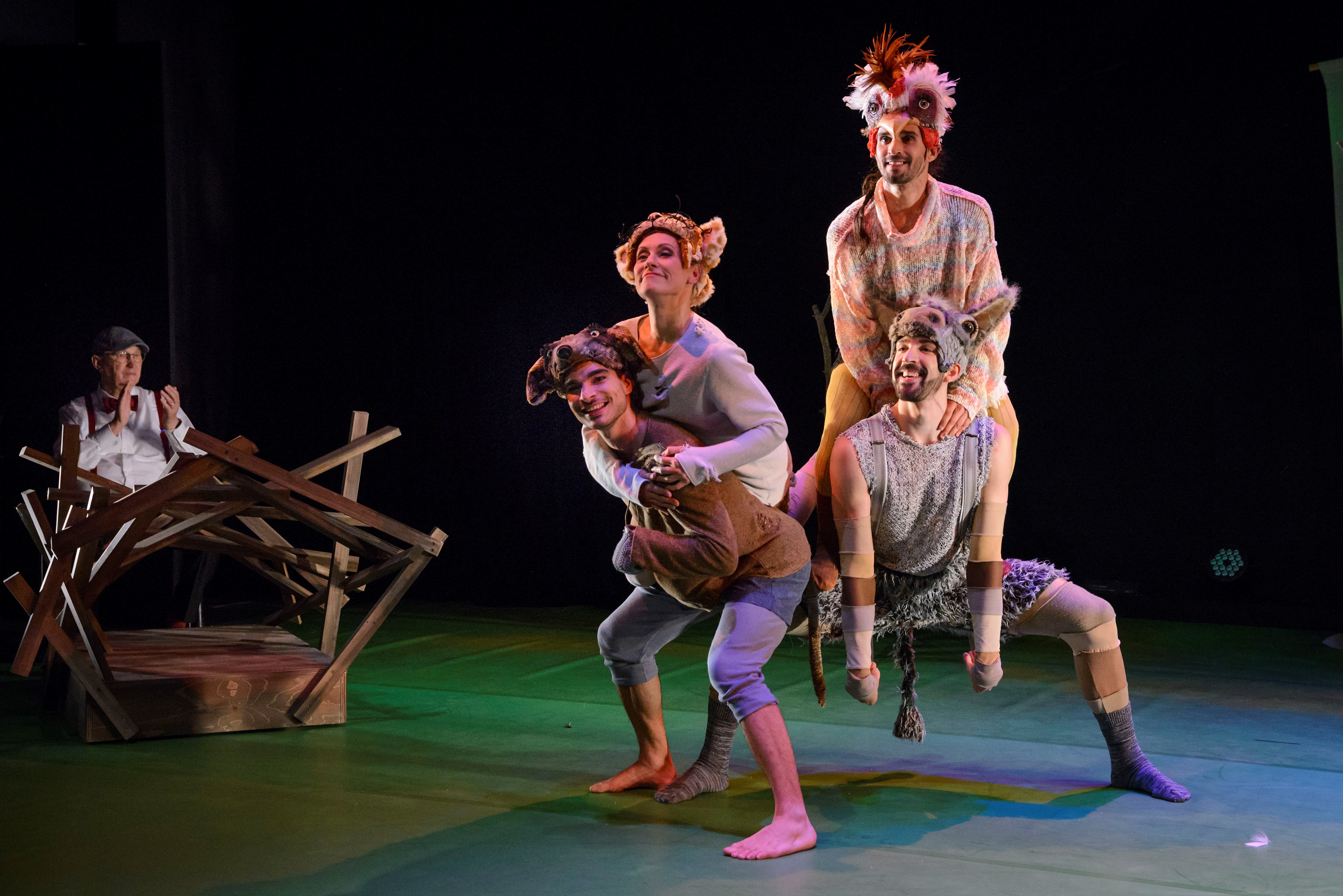 Die Bremer Stadtmusikanten | Familienballett von Olaf Schmidt nach den Brüdern Grimm, Foto: Nicolai Stephan