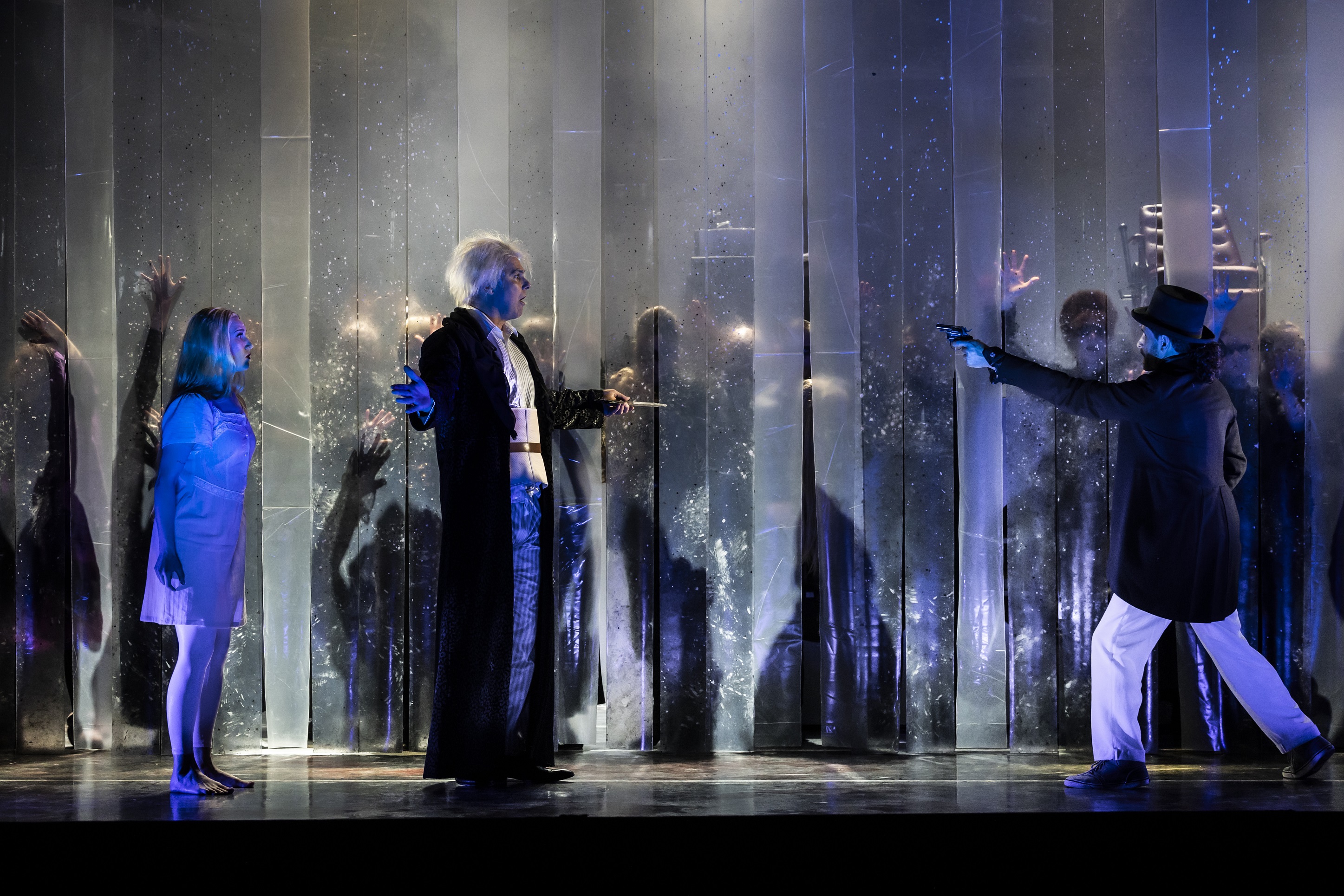 Sweeney Todd |Der teuflische Barbier aus der Fleet Street | Ein Musical-Thriller von Stephen Sondheim, Hugh Wheelerund Christopher Bond |  Theater Lüneburg, Foto: Jochen Quast