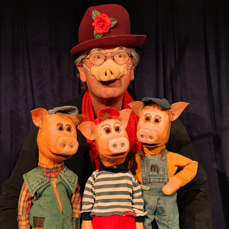 Die drei Schweinchen und der Wolf