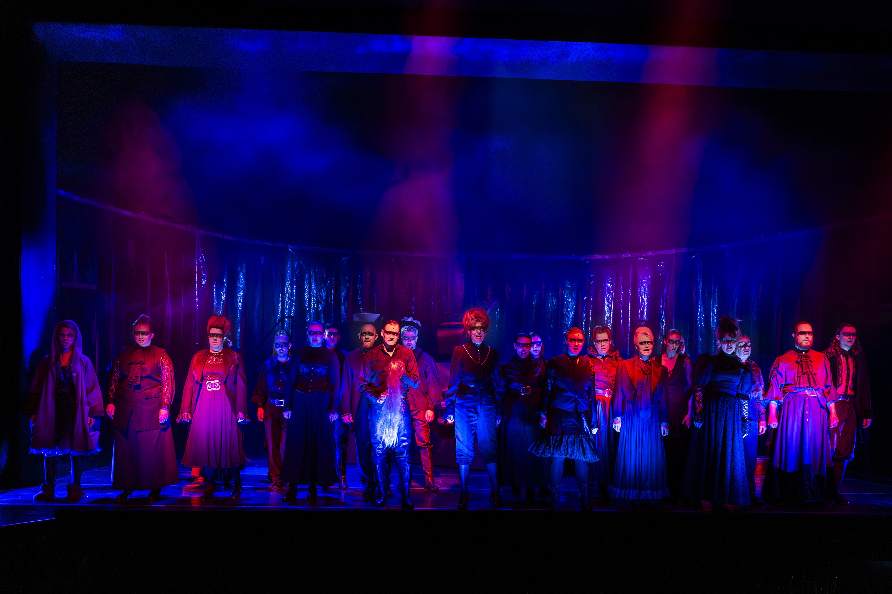 Sweeney Todd |Der teuflische Barbier aus der Fleet Street | Ein Musical-Thriller von Stephen Sondheim, Hugh Wheelerund Christopher Bond |  Theater Lüneburg, Foto: Jochen Quast