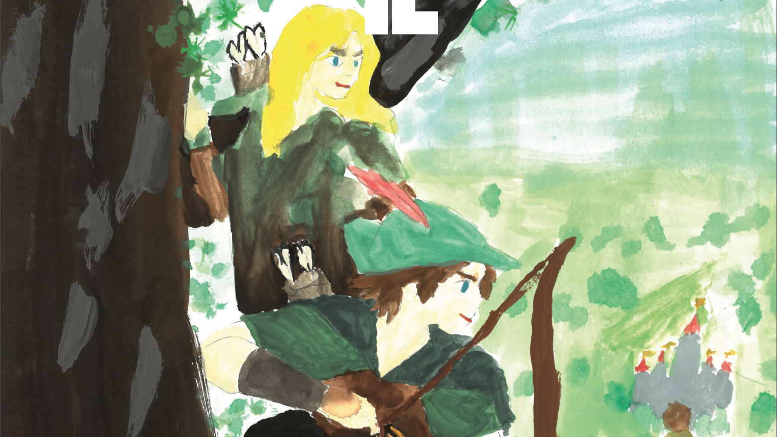 Pakat Robin Hood, gemalt von Mila und Luisa Vogt zu unserem Newsletter an! Pakat Robin Hood, gemalt von Mila und Luisa Vogt