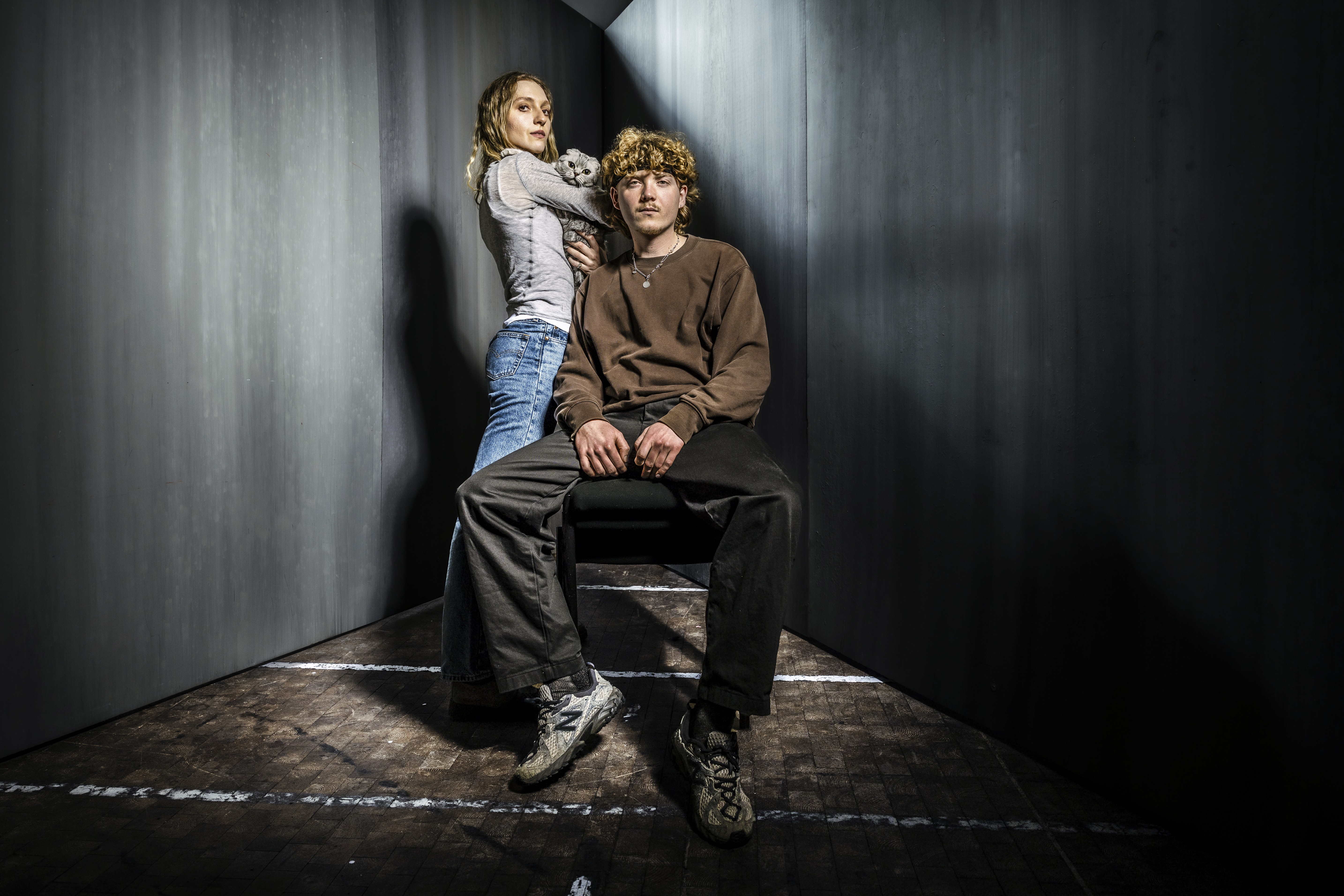 Irene La Monaca, Dante und Johannes , Foto: Jochen Quast